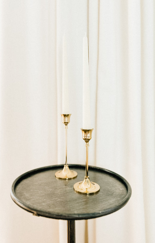 Bee Our Guest Candlesticks